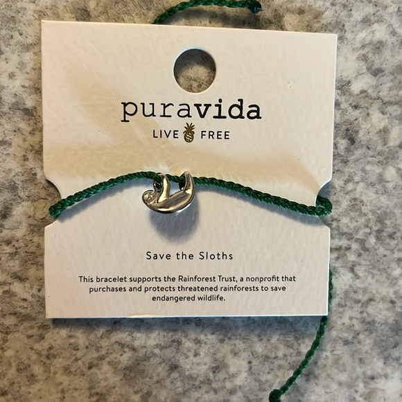 Save the Sloths Pura Vida bracelet - Picture 2 of 3